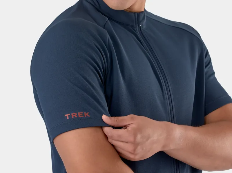 Trek Solstice Short Sleeve Jersey in Blue-3